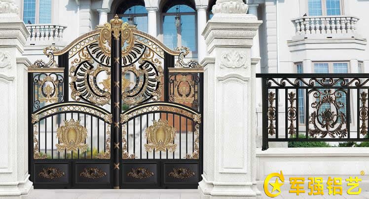 鋁藝庭院大門的保養和維修方法 鋁藝庭院大門的保養和維修方法
